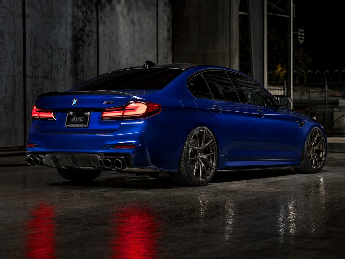 黄色仓库 BMW M5改装视频